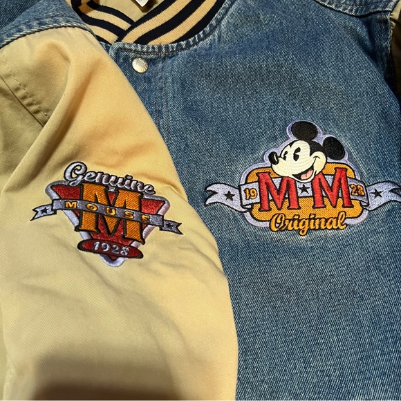 Vintage Disney Mickey Mouse Bomber Varsity Jacket - Picture 8 of 11